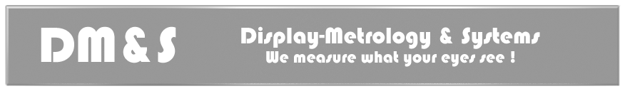 CLICK here for Display-Metrology  & Systems